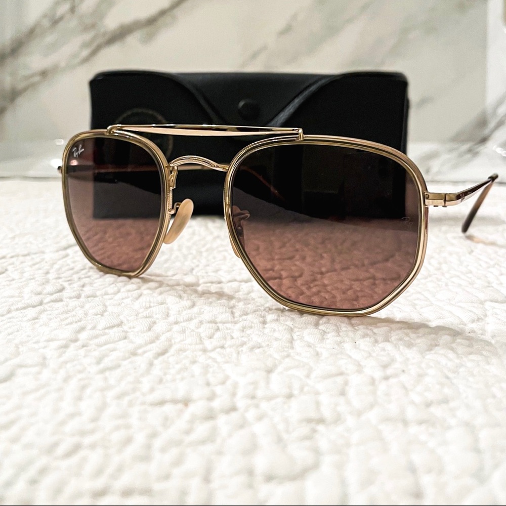 Authentic Ray-Ban Men’s Sunglasses - Frank Antiqued + Case - FREE SHIPPING!